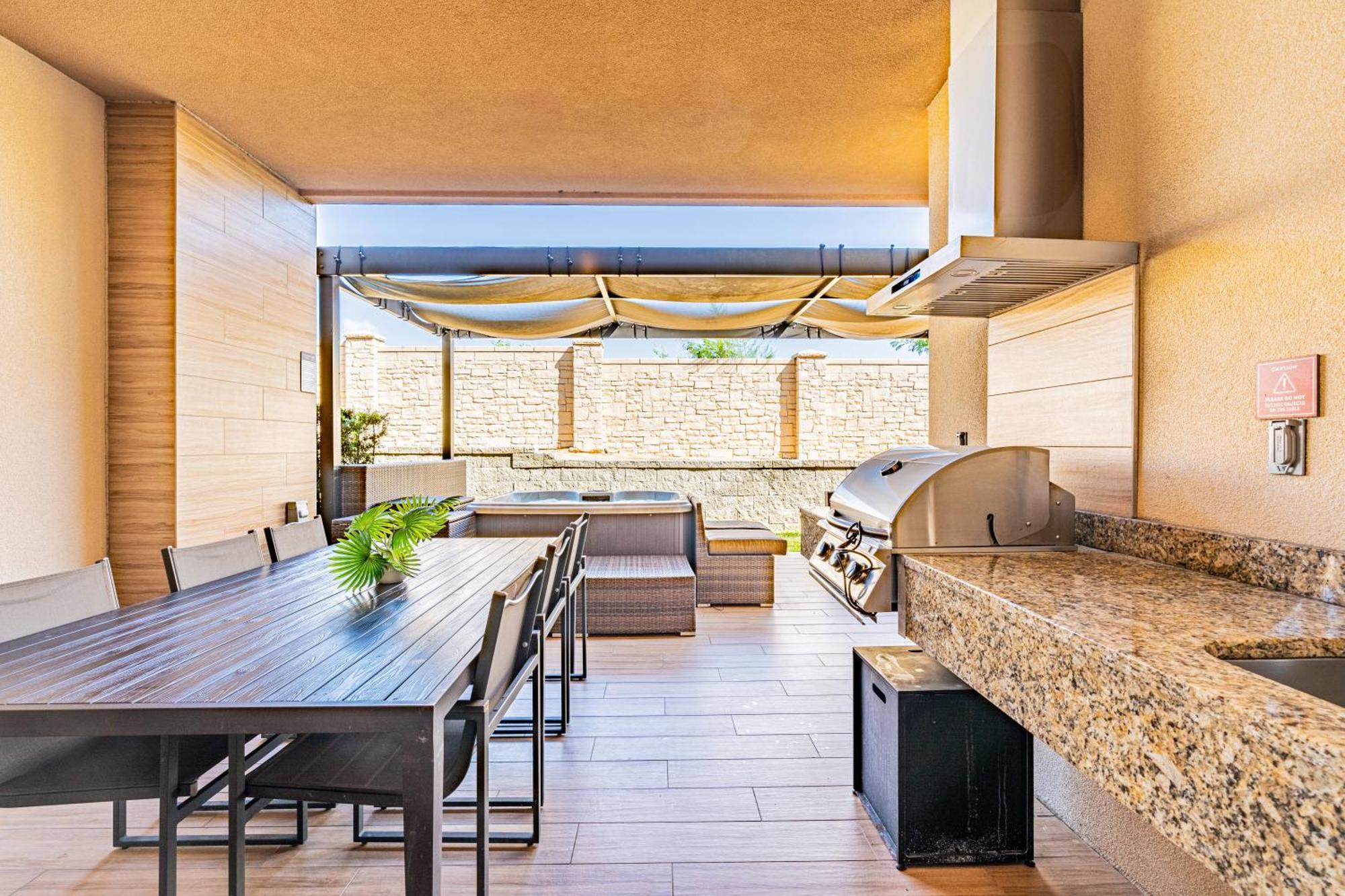 Private Hot Tub Bbq Grill At Magic Village Views Orlando Exterior photo